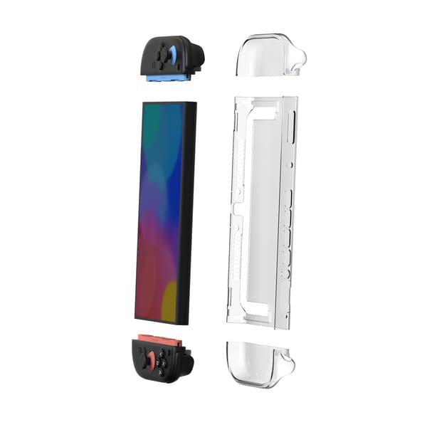Krystalklar PC-etui til Nintendo Switch 2 - Split Design