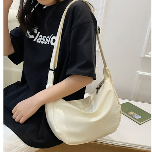 Crossbody-väska med justerbar rem - Snygg och kompakt Beige