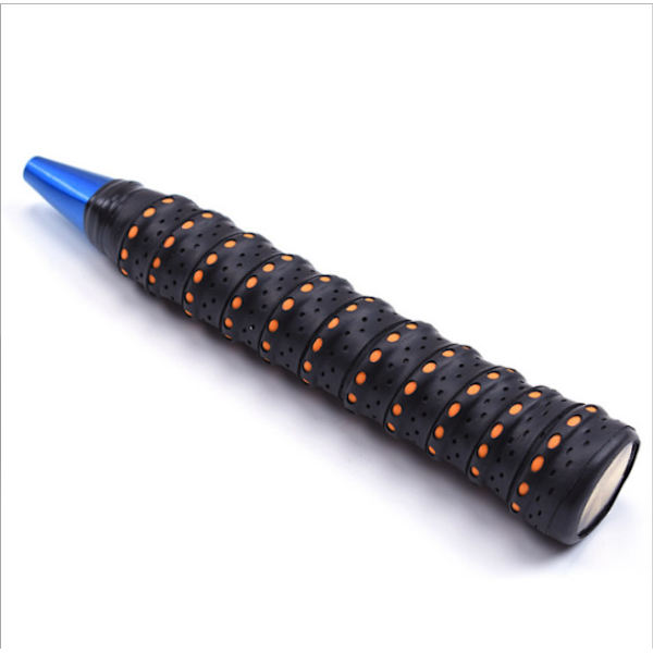 Badminton racketgrepplinda - absorberande & halkfritt Svart