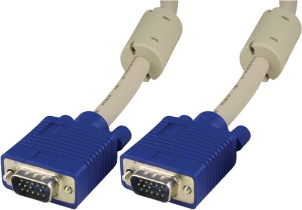 Monitor cable RGB HD15ma-ma 20m, Pin-Pin, without pin 9