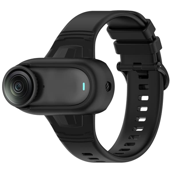 Silikonarmband för Insta360 GO3S, GO3 och GO2 Black Black