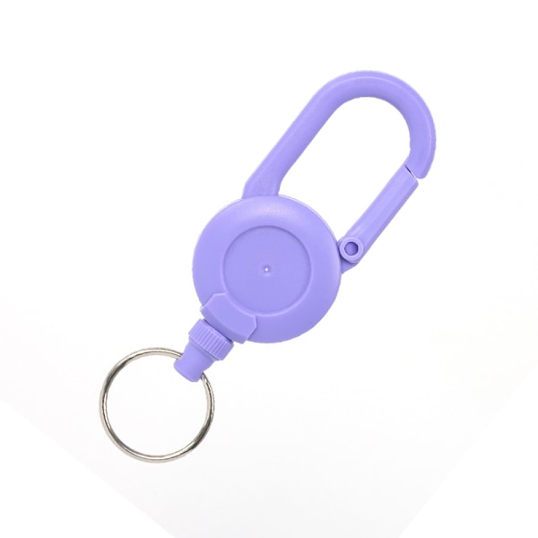 Sisäänvedettävä avaimenperä Violetti