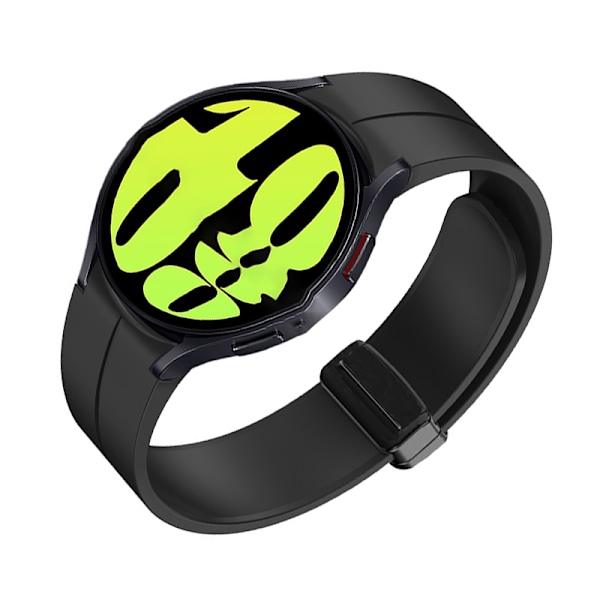 Silikoneurrem til Galaxy Watch 7 Sort
