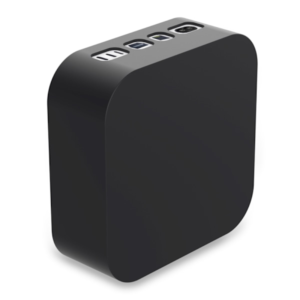 Elegant silikoneetui til Mac Mini M4/Pro Sort