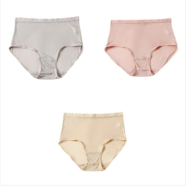 Silkkiset korkeavyötäröiset alushousut naisille - Äärimmäistä mukavuutta XL