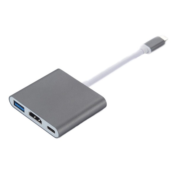 USB-C Multiport Adapter till USB (PD), USB-C, 4K HDMI-kompatibel