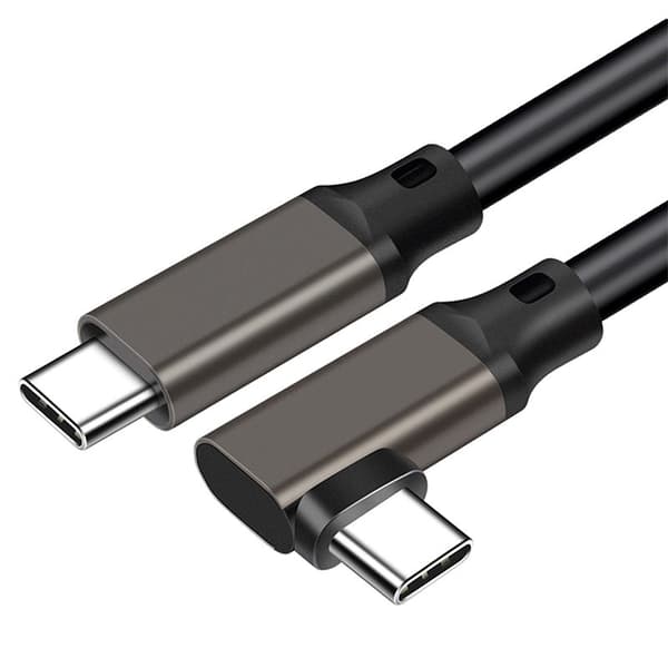 Bøjet VR-kabel TYPE-C datakabel Aluminiumskabinetkabel til Oculus Quest 2 3m 3m