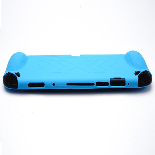 Beskyttelsesetui til Switch 2, Silikone Cover med Greb, Stødsikkert og Ridsefast Design til Nintendo Switch 2 Blue Blue