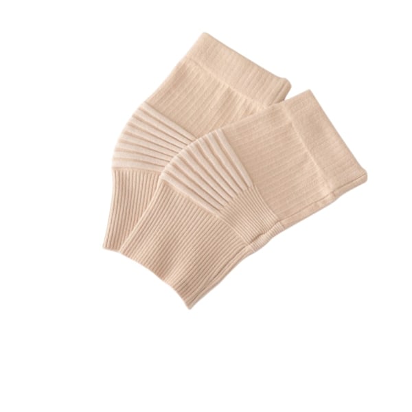 Lätta sömlösa knäskydd för sommarkonditionering Beige XL