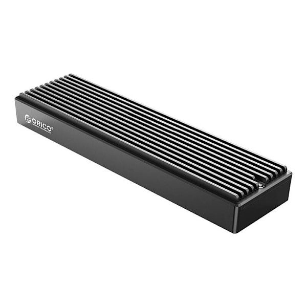 Orico NVME M.2, 10gbps, USB-A til USB-C + USB-C til USB-C drevkabinet (sort)