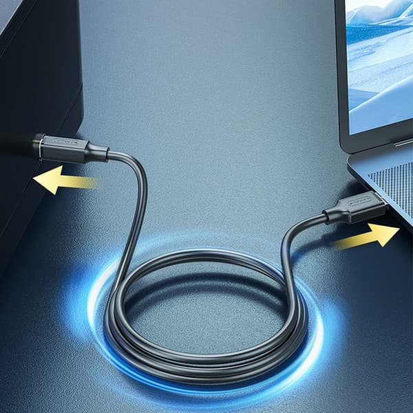 USB 3.0 printerkabel 1.8 m med 5 Gbps dataoverførsel til printere, harddiskkabinetter og kopimaskiner, plug-and-play