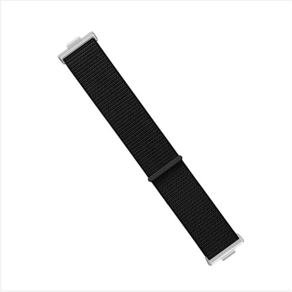 Nylon Loop Strap för Huawei Watch Fit 4 Pro Svart