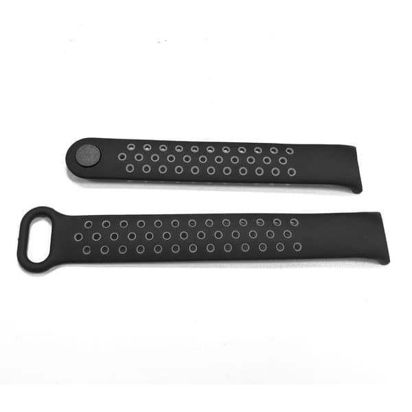 Silikonihihna Xiaomi Mi Band 8:lle Black+Grey Black+Grey