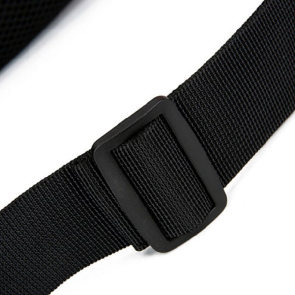 Lærred Fanny Pack Sort
