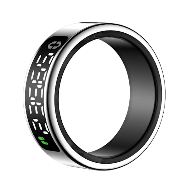 Smart ring med hälsoövervakningsfunktion Silver 14 Silver 14