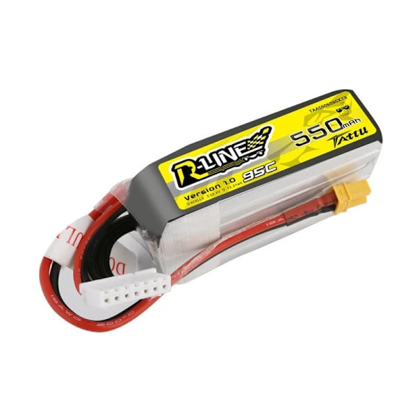 Batteri Tattu R-Line 550mAh 22,2V 95C 6S1P XT30