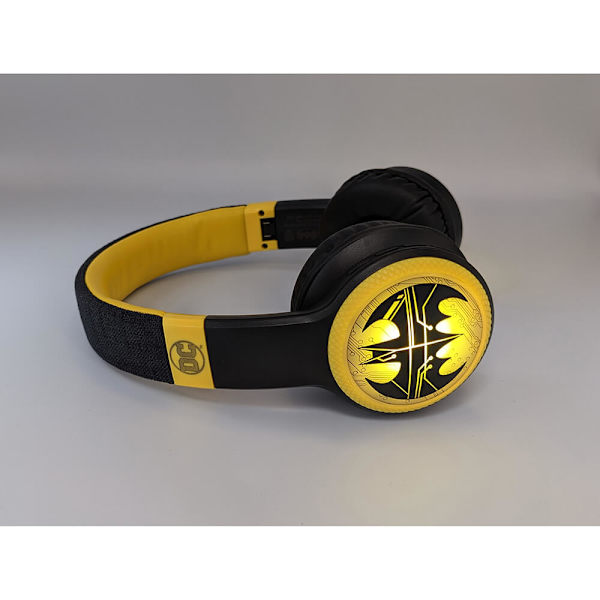Batman Hörlur Trådlös LED On-Ear