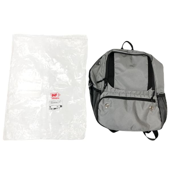 Fotbollsryggsäck med Bollfack Grey Grey