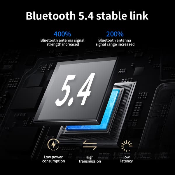 J18 TWS Bluetooth 5.4 -kuulokkeet: 6 mikrofonin melunvaimennus
