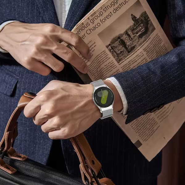 Milanese Loop Urrem til Smartwatches Silver 20 mm Silver 20 mm