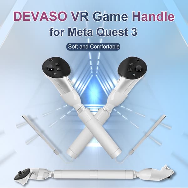 DEVASO Grip Meta Quest 3 VR:lle