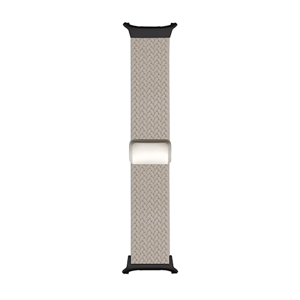 Nylonarmband för Samsung Watch 7 Ultra Svart+grå Vit+svart