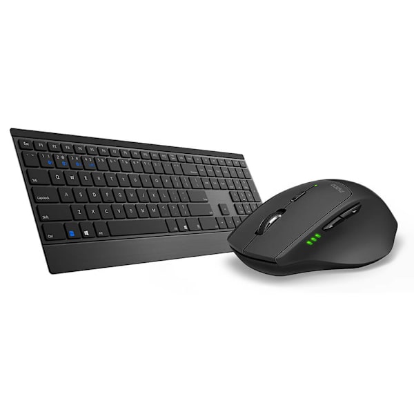 RAPOO Keyboard/Mice Set 9500M Wireless Multi-Mode Black