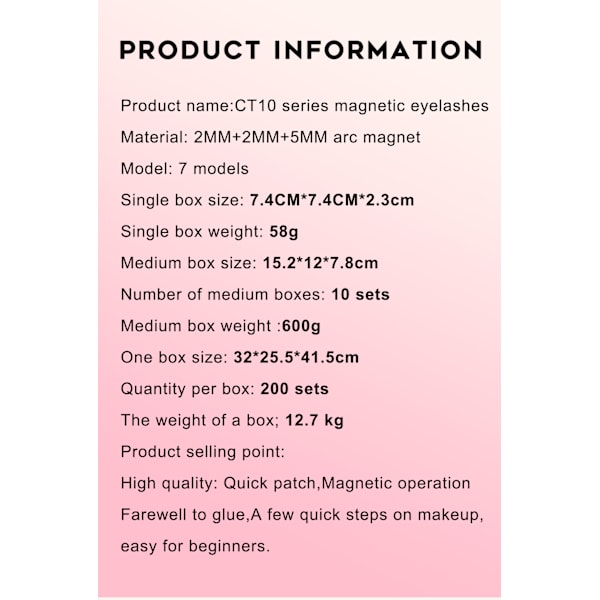 Magnetiskt ögonfranssats