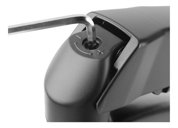 Monitor desk mount 13-32", gas operated, VESA, three axis