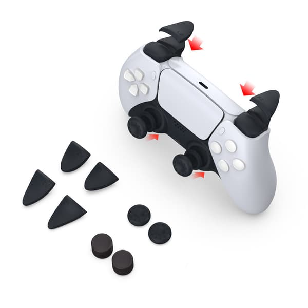 PS5 Controller Joystick Caps 8-i-1 Sæt: Forbedr Dit Greb