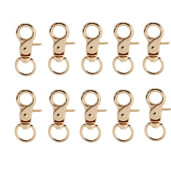 Krabblås - 10-pack Ljus guld
