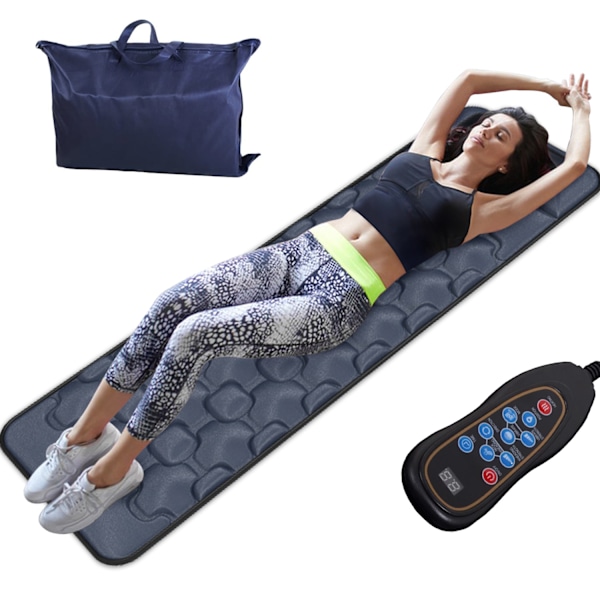 INF Shiatsu Fuldkropsmassagemåtte med varme
