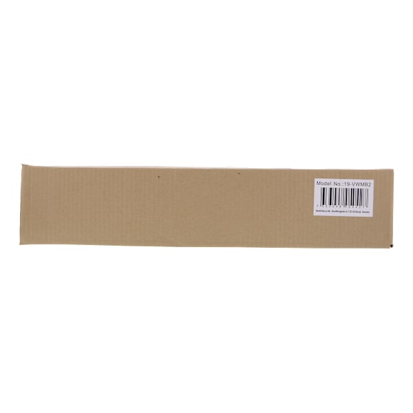 19" Vertical wall bracket, 2U, max 60kg, steel construction