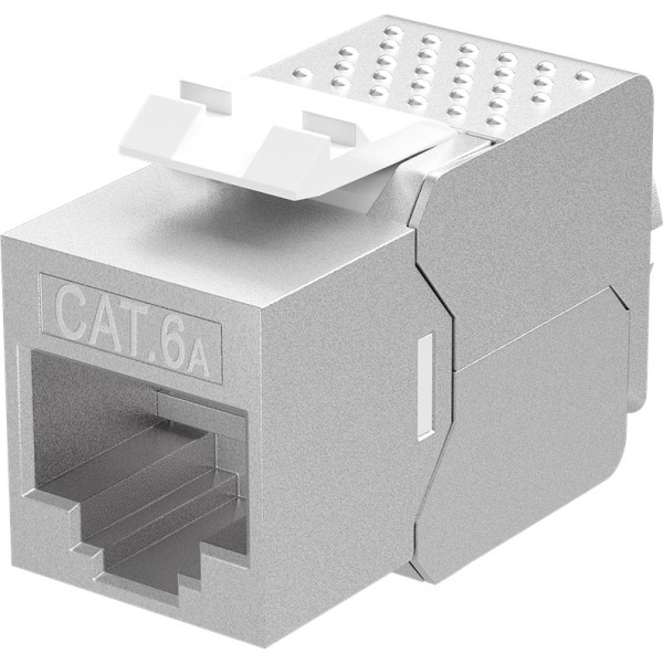 Keystone-modul RJ45 CAT 6A, STP, slim-line