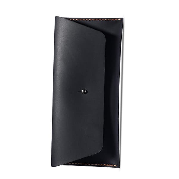 Multifunktionel Læderpung - Stilfuld og Praktisk Telefon Clutch