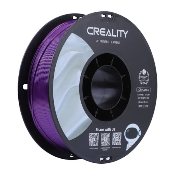 CR-Silk PLA Filament Creality (lilla)