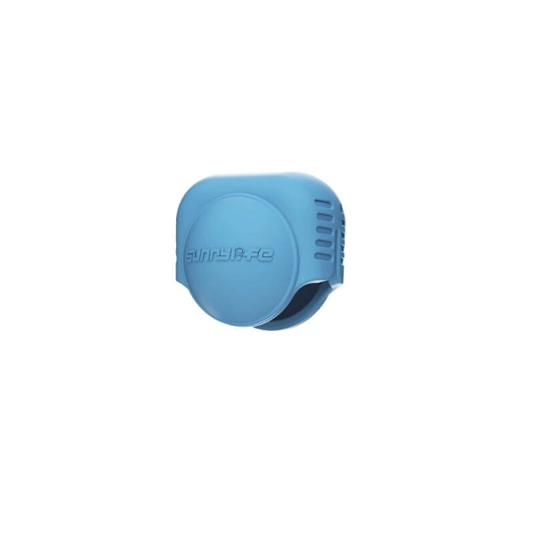 Silikonskyddsfodral + linsskydd Sunnylife för Insta360 X4 (blå)