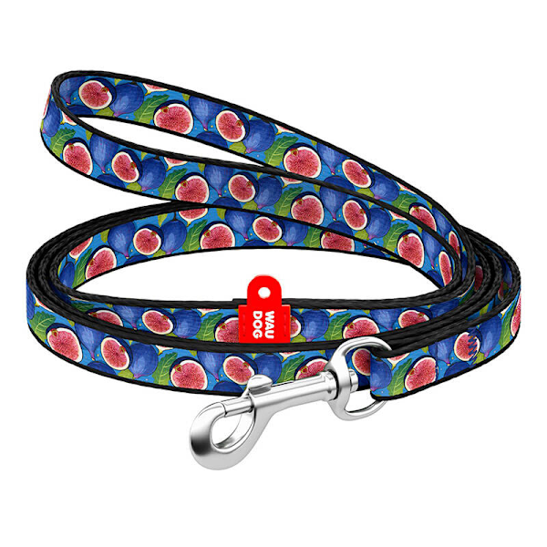 WAUDOG hundkoppel i nylon 20 mm bred, 122 cm lång "fig"