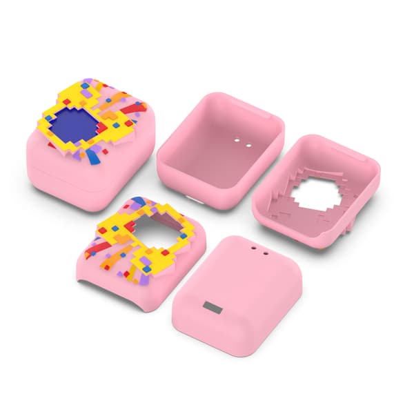 Silikonfodral för Bitzee Disney-leksaker Pink Pink