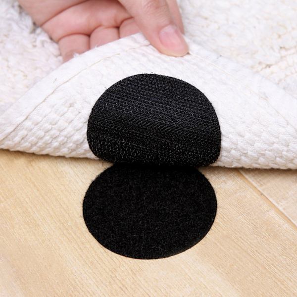 Självhäftande Kardborreband, 5-pack Svart