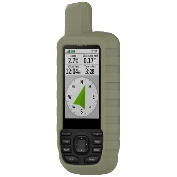 Garmin GPSMAP 66 -sarjan silikonisuojakotelo Green Green