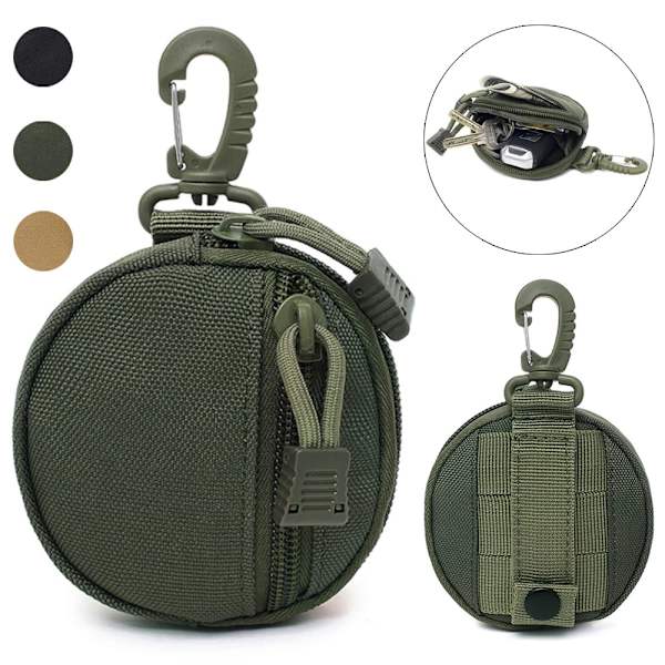 Bærbar Mini Tactical Pocket Wallet bladfarve