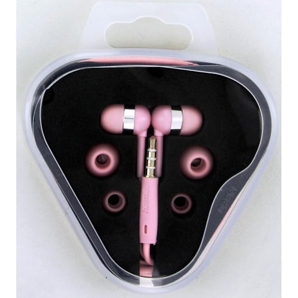 HAMA Hörlur Vivo In-Ear Mic Rosa