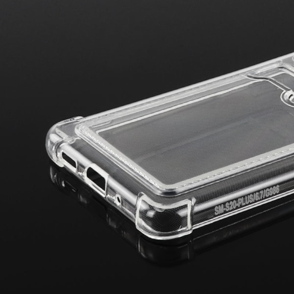 Mobilskal med korthållare Transparent  Samsung  S20FE Transparent