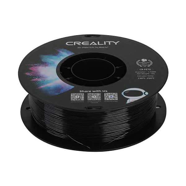 CR-PETG Filament Creality (svart)