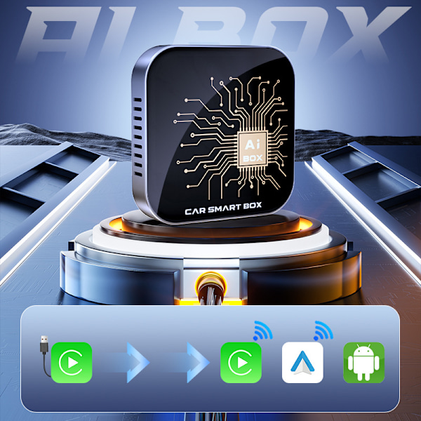 Smart AI Box 2+32G: Problemfri opgradering af bilunderholdning