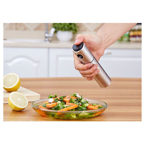 Sprayflaske til olie/eddike rustfrit stål