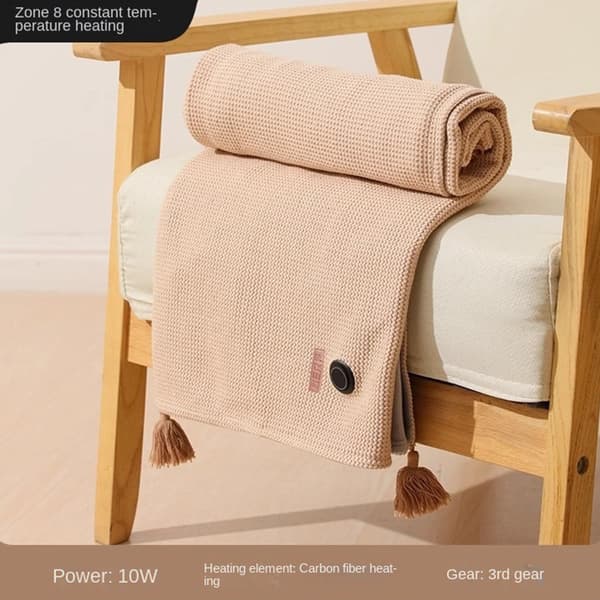 Uppvärmd sjalfilt - USB-driven komfort Beige Beige