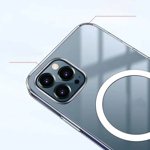 Gennemsigtigt akryl stødsikkert telefoncover til iPhone 16-serien iPhone 16 Pro Max