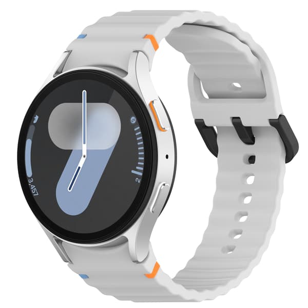 Smart silikonerem til Samsung Galaxy Watch 7 LightGrey LightGrey